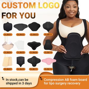 Tabla de compresión de espuma OEM reutilizable para contorno corporal, post-liposucción, para abdomen, espalda y zona lumbar, para uso médico. - Product Image 2