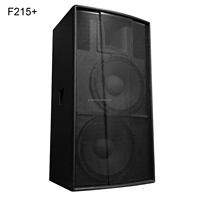 Gooermi F215+ Haut-parleur passif à 2 canaux de 15 pouces, 8 ohms, en néodyme, avec contour métallique, son surround - Utilisation professionnelle en sonorisation/FOH, durable