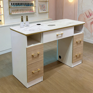 Mesa de Manicura para Salón de Belleza con Almacenamiento y Colector de Polvo - Product Image 3
