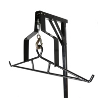 Treuil de levage pour gibier de 2 pouces, 600 lb, pour la chasse au gros gibier, treuil de levage pour cerfs, ensemble de levage à poutre