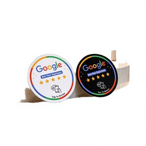 บัตรธุรกิจกันน้ำพร้อมระบบควบคุมการเข้าถึงผ่าน Google Review ใช้ชิป NTAG213/215 วัสดุอะคริลิก/พีวีซี ความถี่ 13.56 MHz - Product Image 3