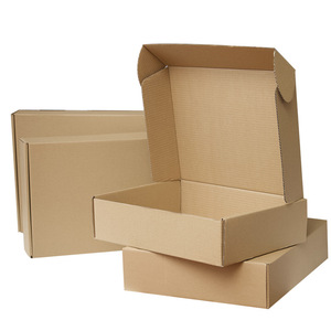 Boîte <span class=keywords><strong>en</strong></span> carton <span class=keywords><strong>carrée</strong></span> pour avion <span class=keywords><strong>en</strong></span> papier brun résistant Carton personnalisé pour l'envoi de cadeaux Carton d'emballage <span class=keywords><strong>en</strong></span> papier ondulé - Product Image 5