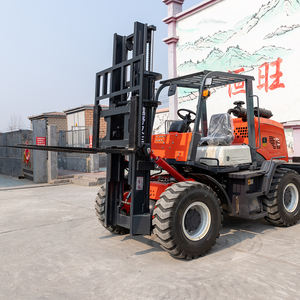 מחיר מפעל לשעבר מחיר 1 טון 2 טון 3.5 מלגזה כל השטח מלגזה להרים להרים גובה 3000 מ "מ למכירה - Product Image 2