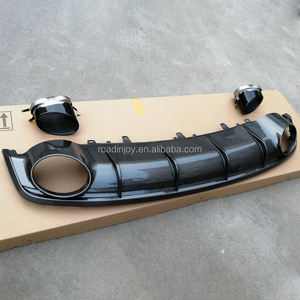 Difusor Trasero <span class=keywords><strong>RS7</strong></span> 2016 <span class=keywords><strong>2017</strong></span> 2018 con Tubo de Escape, Material de Fibra de Carbono PP para <span class=keywords><strong>Audi</strong></span> A7, Difusor Trasero 2016-2018 - Product Image 6