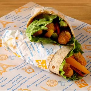 Papel Antigrasa Impreso Personalizado para Restaurantes, Papel para Envolver Alimentos Sin Recubrimiento Antiadherente para Pasteles, Sándwiches, Pan y Dulces - Product Image 6