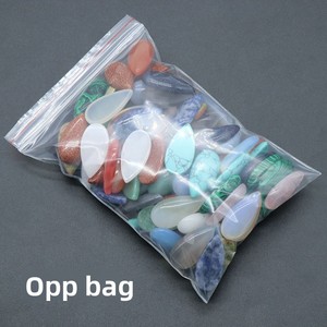 15x30mm 눈물방울 모양 원석 카보숑 플랫백 마노 카보숑 스톤, 목걸이 쥬얼리 제작 DIY용 - Product Image 4