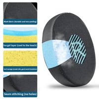 Coussinets d'oreille en gel rafraîchissant de remplacement pour écouteurs Bose OE2 OE2i SoundTrue avec mousse à isolation phonique haute densité