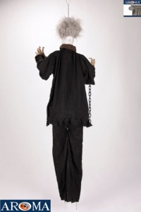 Spaventoso Pupazzo di Vecchio Sospeso per Halloween con Effetti Sonori e Movimento per Case Infestate, Feste, Porticati e Allestimenti Spettrali - Product Image 5