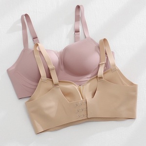 ชุดชั้นในยางแบบใหม่สายเจลลี่ไล่ระดับ<span class=keywords><strong>ส</strong></span>ีชุดชั้นในป้องกันการกระโดดบราไม่มีห่วงเหล็กสำหรับผู้หญิงมี<span class=keywords><strong>6</strong></span><span class=keywords><strong>ส</strong></span>ี0353ให้เลือก - Product Image 4