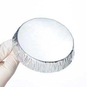 Bac de pesée en aluminium pour laboratoire, avec poignée, pour peser des échantillons en poudre et liquides - Product Image 3