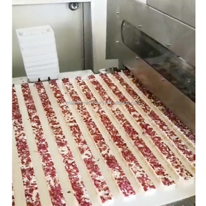 Pastel de arroz automático comercial Bola de arroz Bola de sésamo Máquina formadora Línea de producción de barra de energía de proteína de cereal de avena inflado - Product Image 4