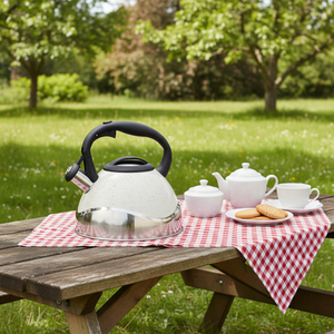 Bouilloire sifflante en acier inoxydable 2L/2.5L/3L, fond à induction, peinture colorée, 800W, compatible lave-vaisselle, <span class=keywords><strong>chauffe</strong></span>-<span class=keywords><strong>eau</strong></span> pour le thé, usage domestique - Product Image 2