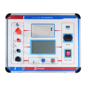 DEMIKS HLY-301B อุปกรณ์ทดสอบเบรกเกอร์วงจร เครื่องทดสอบความต้านทานการสัมผัส เครื่องทดสอบความต้านทานลูปอัจฉริยะที่มีความแม่นยำสูง - Product Image 2