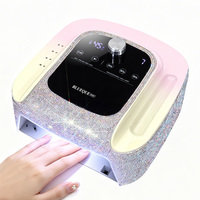 Lampe à ongles et perceuse à strass 30 LED double longueur d'onde sans fil rechargeable 2-en-1 Équipement professionnel Fournisseur OEM ODM