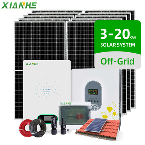 Sistema de Energía Solar Híbrido Fuera de la Red de 3KW 4KW 5KW 6KW 8KW 10KW 11KW con Kit Completo de Paneles Solares JYHH251210-LWLV-0021 Groun - Product Image 3