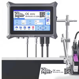 Máquina de impresora de inyección de tinta térmica de 12,7mm para impresora de inyección de tinta TIJ de pantalla táctil con logotipo de número de codificador de fecha Industrial de cabezal único en línea - Product Image 3