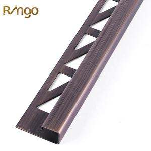 Perfil <span class=keywords><strong>de</strong></span> Acabado Cuadrado <span class=keywords><strong>de</strong></span> Acero Inoxidable 304 <span class=keywords><strong>de</strong></span> 10 mm <span class=keywords><strong>de</strong></span> <span class=keywords><strong>Ringo</strong></span> Export, Acabado BA/8K/Pulido Cepillado, Grosor Personalizado, Perfil <span class=keywords><strong>de</strong></span> Metal para Azulejos, Moderno - Product Image 5