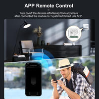 Module relais intelligent KEMEK Tuya Zigbee avec contact sec pour porte de garage DC 12-48V AC 100-240V