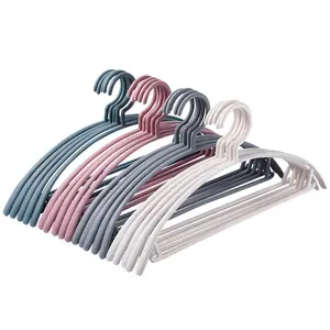 Plastic Non-slip and Non-marking Wardrobe Hanger Folding Pant Hanger Clothing Rack Folding Clothes Trouser Hanger