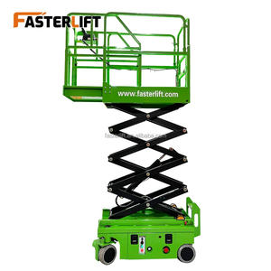 5m 6m 6,8m Selbstfahrende Elektrische Mini-Scherenhebebühne Hydraulische Arbeitsbühne Mobile Personenlifte für Wartungsarbeiten - Product Image 3