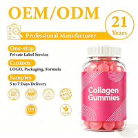 Complément de beauté en gommes de collagène, biotine et kératine OEM d'usine avec biotine et vitamines