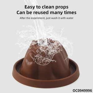 Experimentos físicos erupciones volcánicas tallo juguetes de aprendizaje educativos - Product Image 4