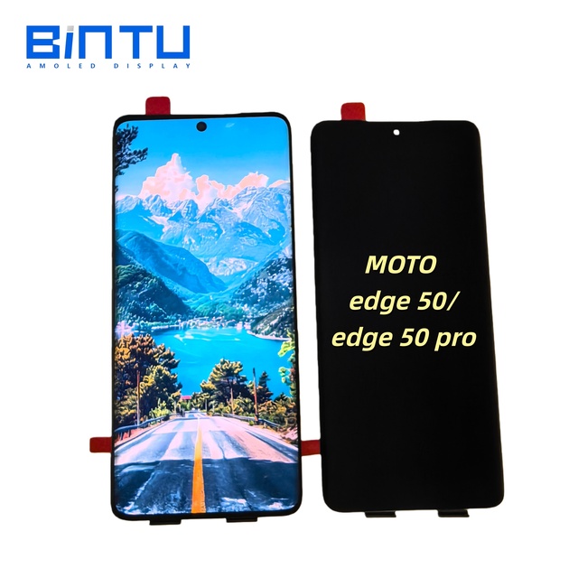 BINTU Factory Cell Phone Tela De Pantalla Affichage Para Celular Display OLED Lcd Touch Screen for Motorola Edge 50 Pro Xt2403-2