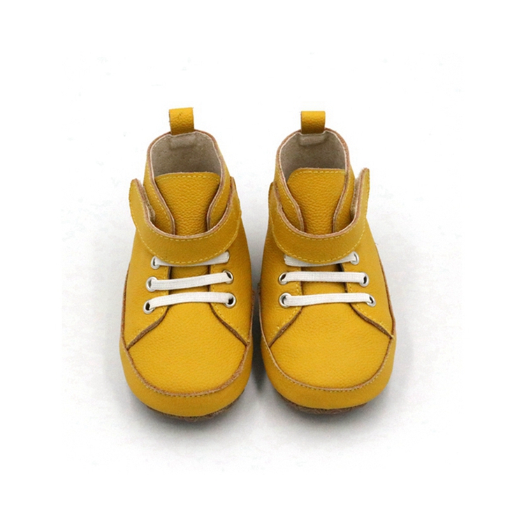 Littleangle закрывающие пятки, желтые мягкие подошвы, детские меховые сапоги с волшебной лентой