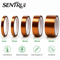 SENTRUI 300 ℃   Ruban adhésif en polyimide ambre doré résistant aux hautes températures pour le masquage thermique des moteurs - Exportation mondiale directe usine