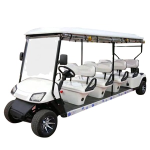 รถกอล์ฟ 10 ที่นั่ง พร้อมแบตเตอรี่ลิเธียม 48V สำหรับใช้ในรีสอร์ท ยี่ห้อ Street Resort Lithium Club Car Supply - Product Image 1