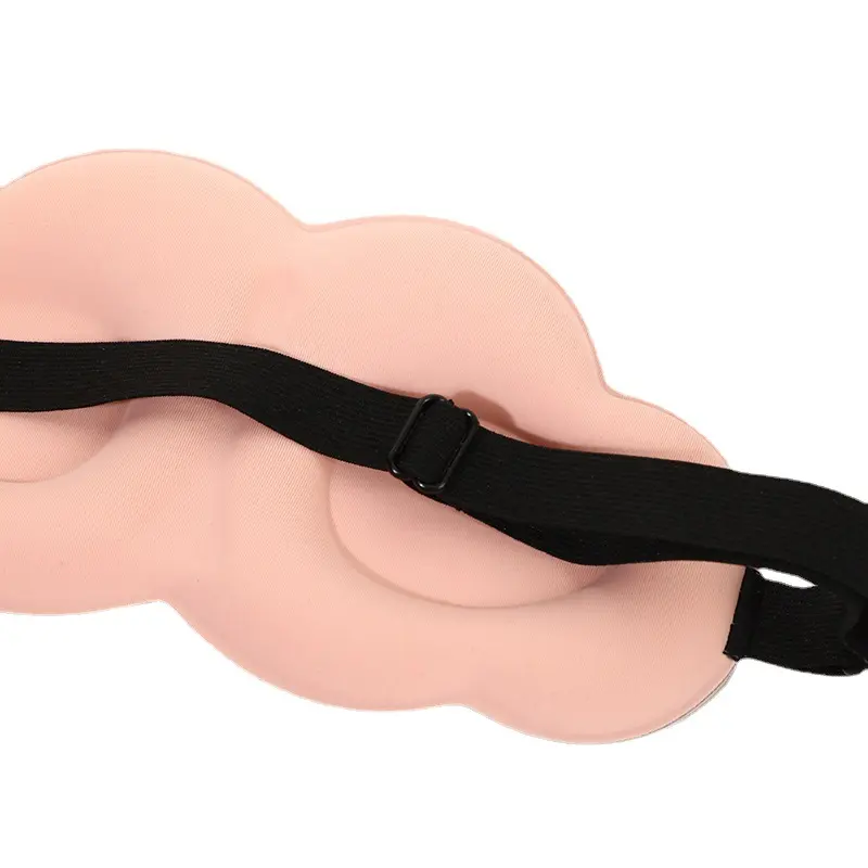 OEM accessori di vendita calda in 2023 prezzo all'ingrosso nuovo stile traspirante ombreggiatura 3D nuvola ghiaccio seta maschera per gli occhi