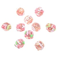 Nouvelles perles acryliques style Ins 2026, de haute qualité, dessinées à la main, pour chaîne de téléphone portable DIY, marque Ywsongao, modèle 15