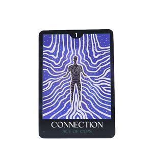 Cartes <span class=keywords><strong>de</strong></span> tarot personnalisées Affirmation Nightmare Before Christmas, bords dorés, jeu d'<span class=keywords><strong>oracle</strong></span> - Product Image 1