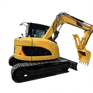 Mini-excavatrice d'occasion CAT 308D, 8 tonnes, excavatrice hydraulique sur chenilles d'occasion avec godet de terrassement de 0,34 m³ - Product Image 1