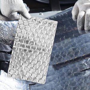 Coussin d'amortissement <span class=keywords><strong>automobile</strong></span> en <span class=keywords><strong>mousse</strong></span> d'isolation phonique étanche et étanche à l'humidité avec feuille d'aluminium - Product Image 1