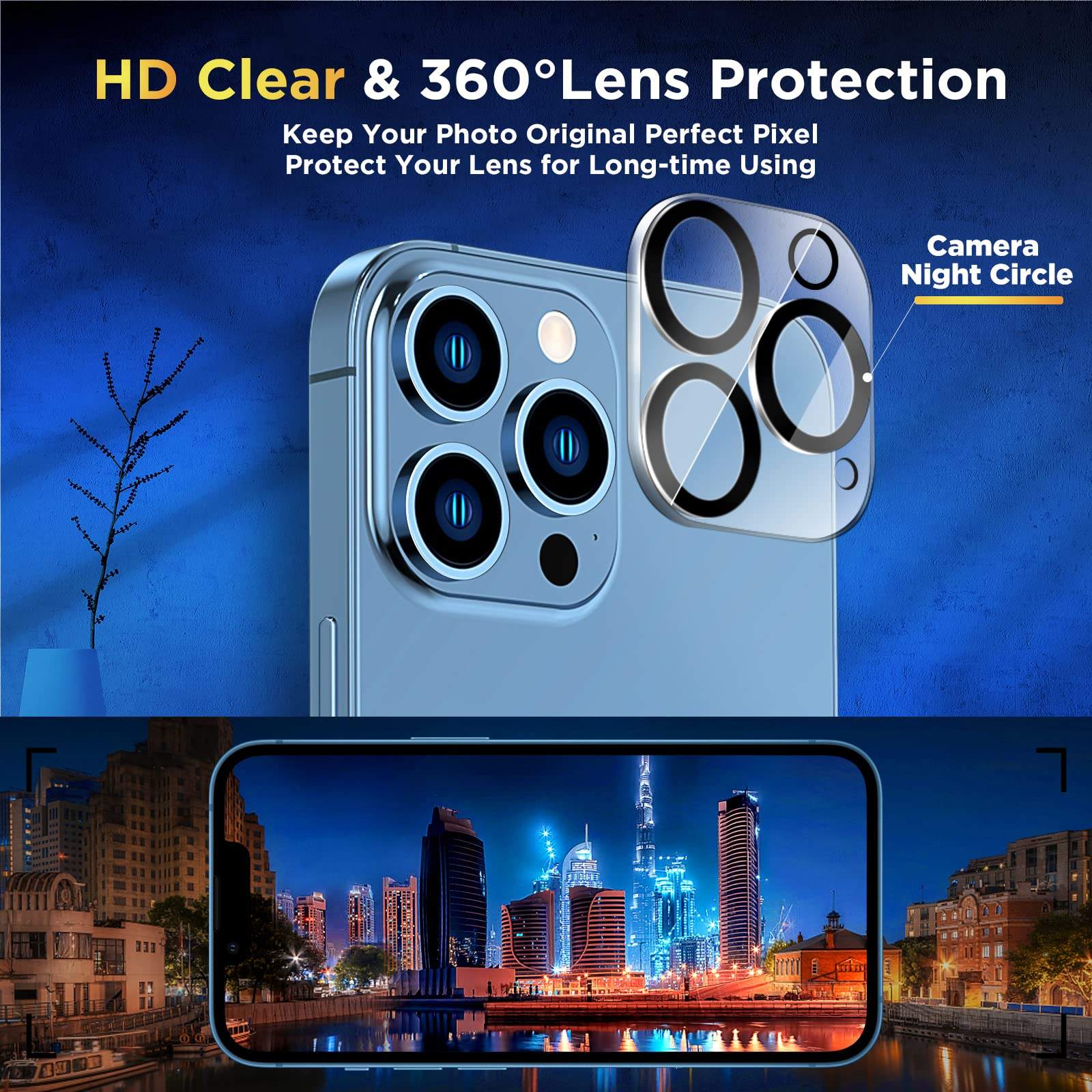 Objectif de caméra transparent