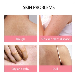 Lotions corporelles hydratantes, lissantes et éclaircissantes à la vitamine E et à la nicotinamide, parfum pêche, pour femmes (OEM/ODM) - Product Image 3