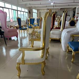 VIP barato China cómoda Cruz de cristal al por mayor apilamiento de moda copetudo boda comercial blanco resina trono <span class=keywords><strong>silla</strong></span> - Product Image 3