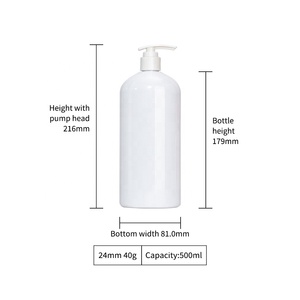 ขวดน้ำยาล้างเครื่องสำอางพลาสติก <span class=keywords><strong>Bioderma</strong></span> ขนาด250มล. ขวดหมึกโปร่งใสสำหรับสัตว์เลี้ยงขนาด500มล. 1000มล. พร้อมฝาปั๊ม - Product Image 5