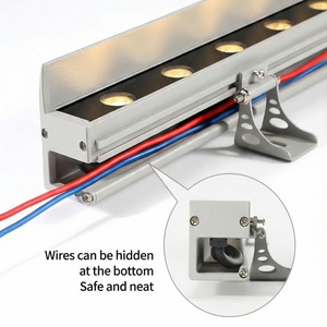 Iluminación LED para Fachadas a Prueba <span class=keywords><strong>de</strong></span> Agua DC24V, Fabricación <span class=keywords><strong>de</strong></span> Lámparas LED <span class=keywords><strong>de</strong></span> Pared, Luz Lineal para Exteriores, DMX - Product Image 3