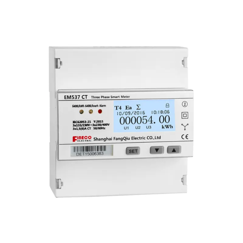 Internal switch power multifunctional power 3 phase digital kwh meter ethernet
