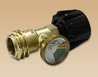 Ensemble de 6 vannes en laiton pour cylindre de chariot élévateur industriel, avec vanne de débit intégral, filetage standard CGA, pression de service 375 psi, pour le contrôle du gaz