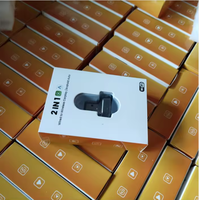 Adaptador Inalámbrico 2 en 1 para CarPlay y Android Auto, Plug & Play, Adaptador USB para CarPlay y Android