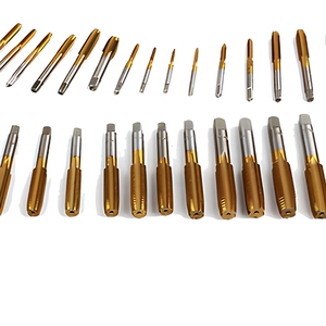 Juego de herramientas manuales de roscado SAE métrico de 86 piezas con machos y terrajas de dientes finos y gruesos de HSS para armería - Product Image 4