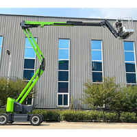 Fabrika Fiyatlı Havalı Platform Cherry Picker Eklemli Bomlu Kaldırıcı 16M 18M Mobil Yükseltici Çalışma Platformu Ağaç İşleri İçin