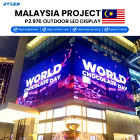 Pantalla LED para Exteriores P4.81 de Fábrica, 6000nits, IP65 Impermeable, Pantalla a Todo Color para Publicidad en Edificios