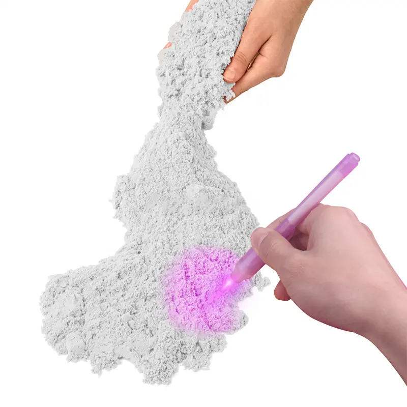 अंतरिक्ष गति रंग परिवर्तन रेत खिलौना 500g फिर से भरना पैक