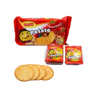 factory wholesale halal Crispy potato biscuit potato cookie potato cracker biscuit