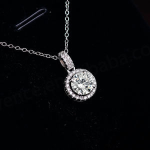 Collier en argent 925 avec diamants en moissanite en gros, style bohème tendance pour femmes, idéal pour les fêtes - Product Image 4