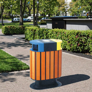 Botes de <span class=keywords><strong>basura</strong></span> personalizados de plástico y madera para exteriores, con capacidades que van desde 8 <span class=keywords><strong>litros</strong></span> a <span class=keywords><strong>200</strong></span> <span class=keywords><strong>litros</strong></span>, en diseño rectangular con tapas - Product Image 5